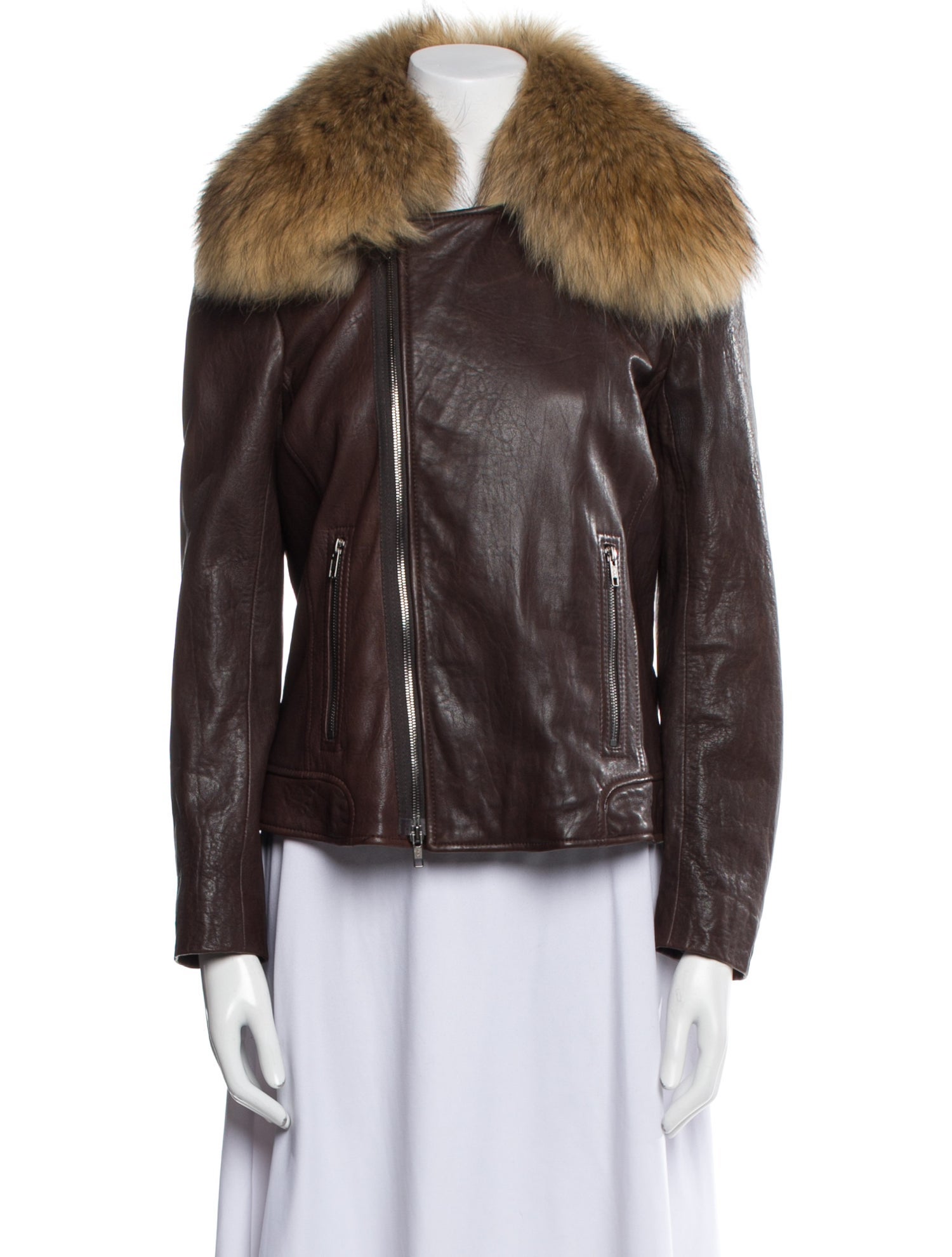 Theory Lamb Leather Biker Jacket