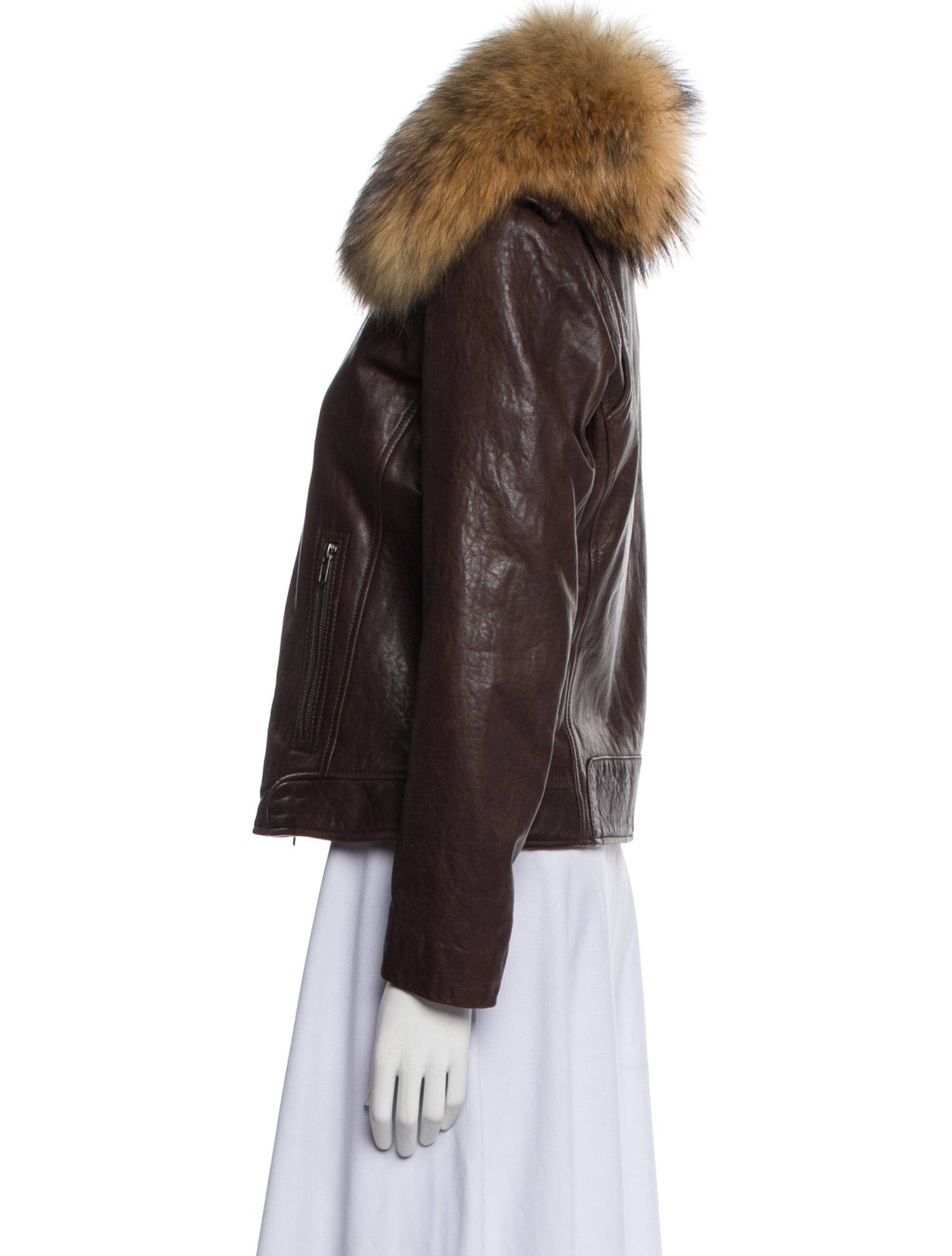 Theory Lamb Leather Biker Jacket