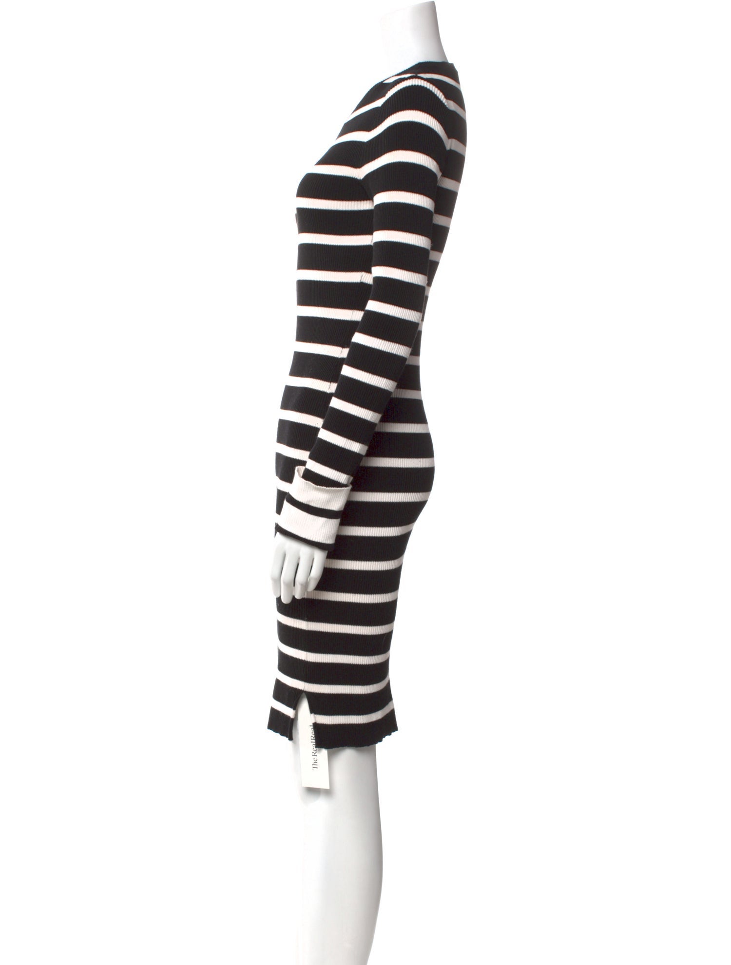 Theory Striped Knee-Length Dress