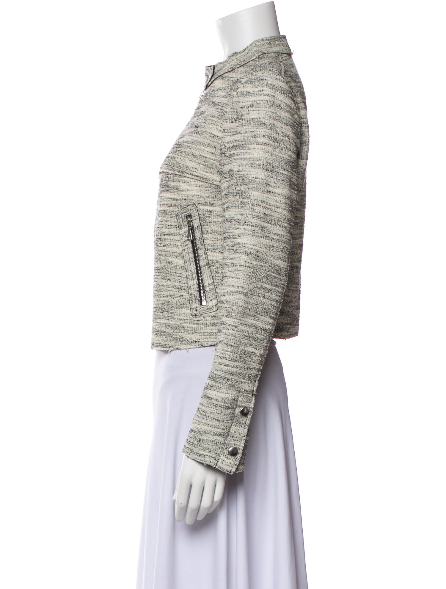 Theory Tweed Pattern Jacket