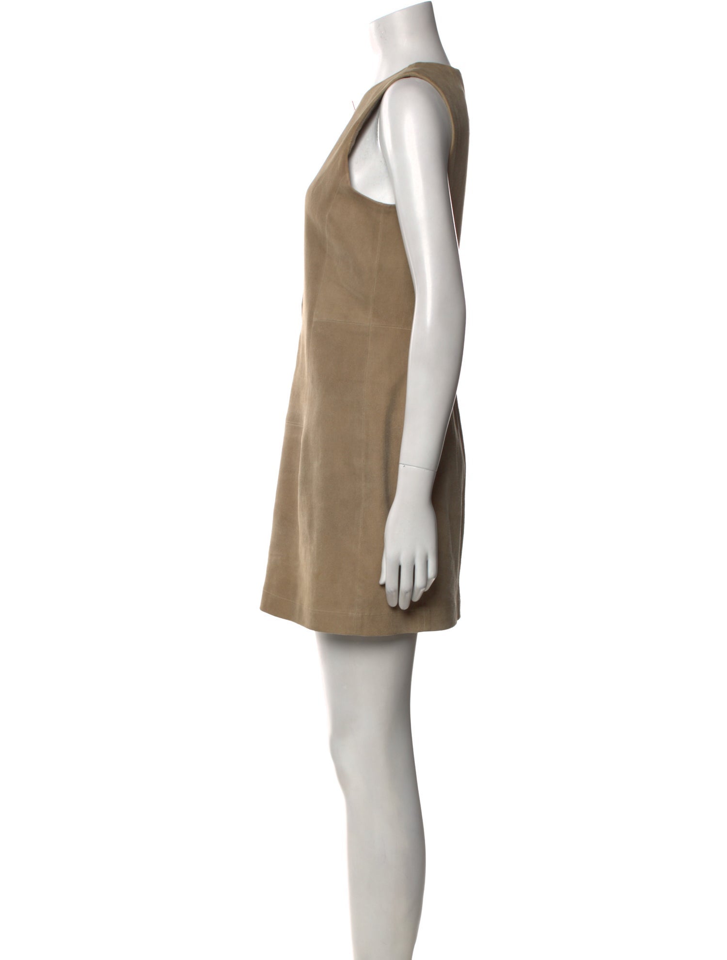 Theory Suede Mini Dress