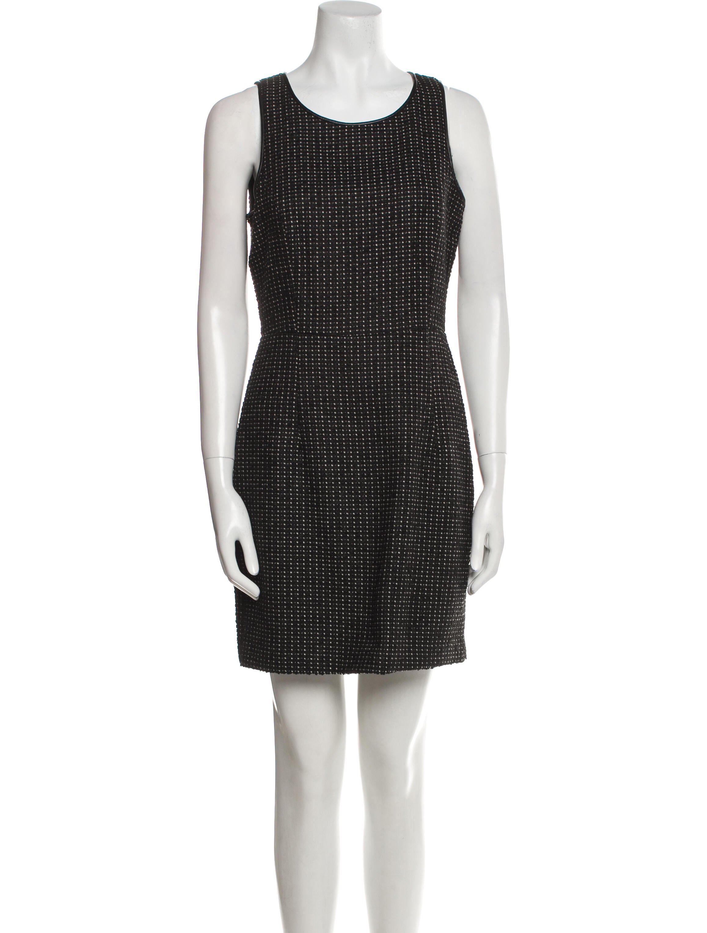 Theory Polka Dot Print Mini Dress