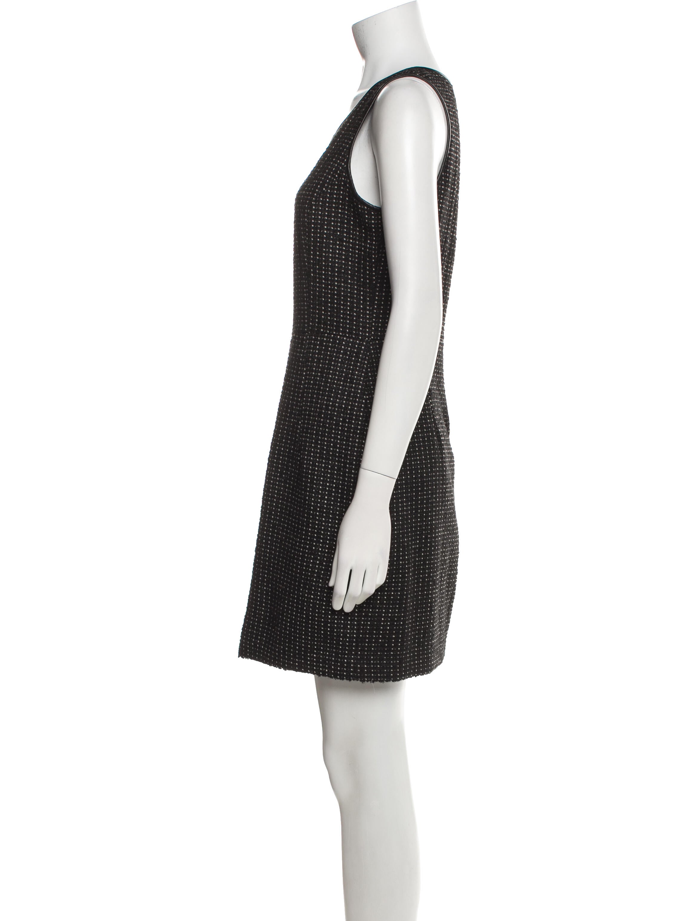 Theory Polka Dot Print Mini Dress