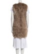 Theory Fox Fur Coat