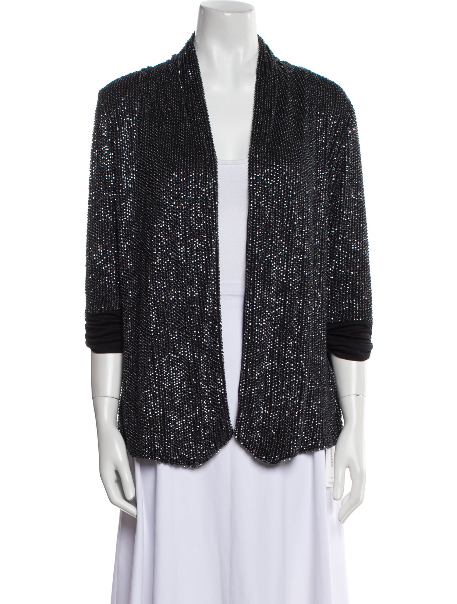 Theory Silk Printed Evening Jacket