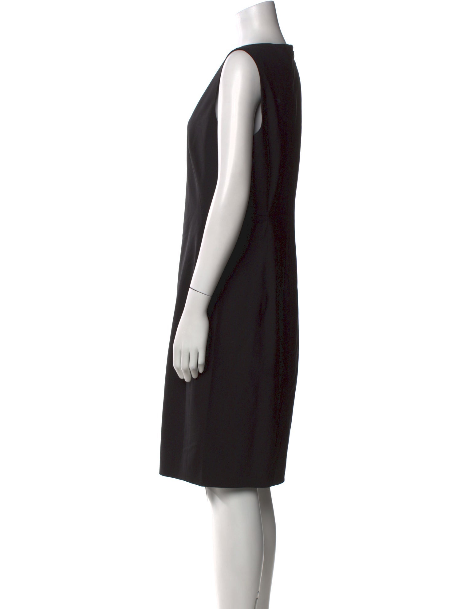 Theory Virgin Wool Knee-Length Dress