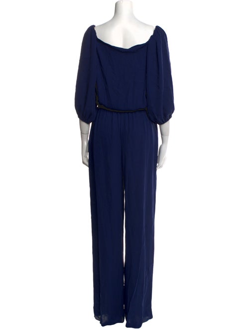 Theory Silk Square Neckline Jumpsuit