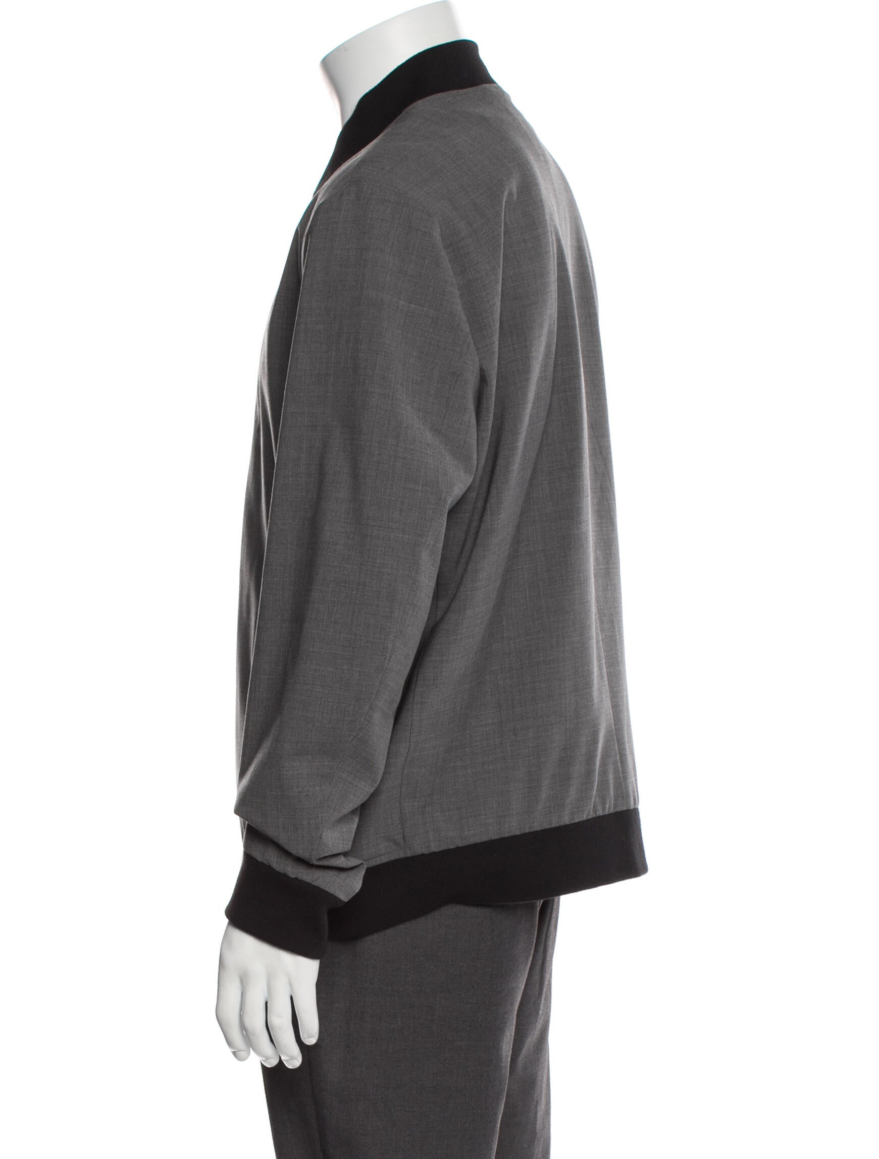 Theory Virgin Wool Bomber Jacket