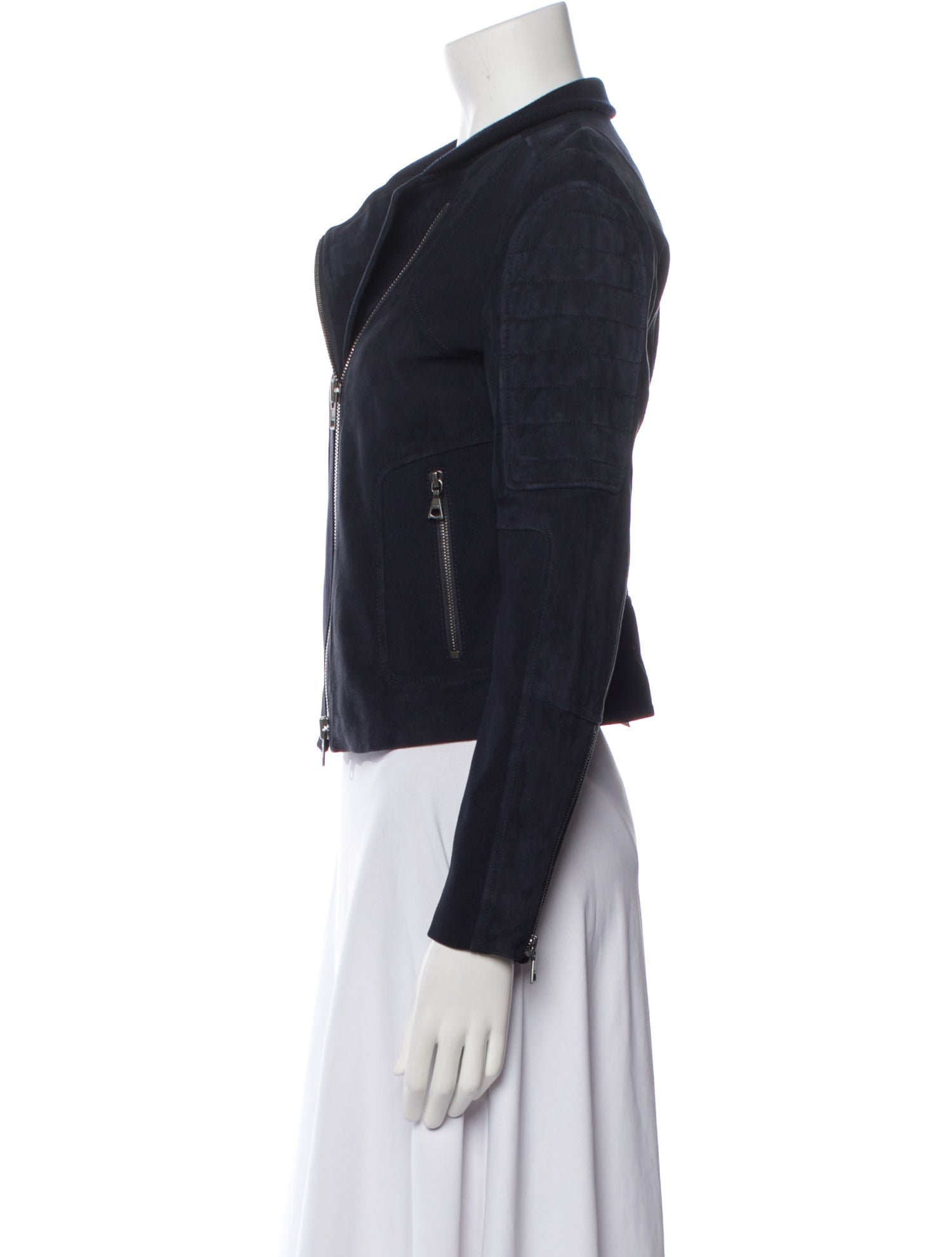 Theory Lamb Leather Biker Jacket