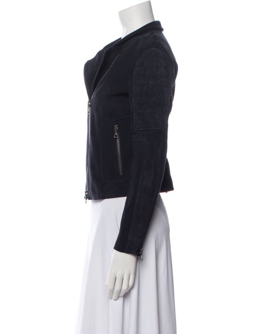 Theory Lamb Leather Biker Jacket