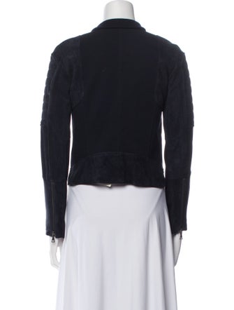 Theory Lamb Leather Biker Jacket