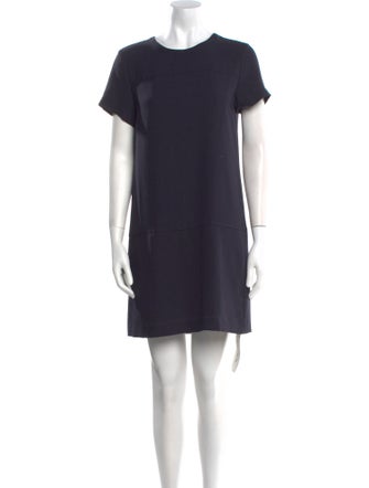 Theory Crew Neck Mini Dress
