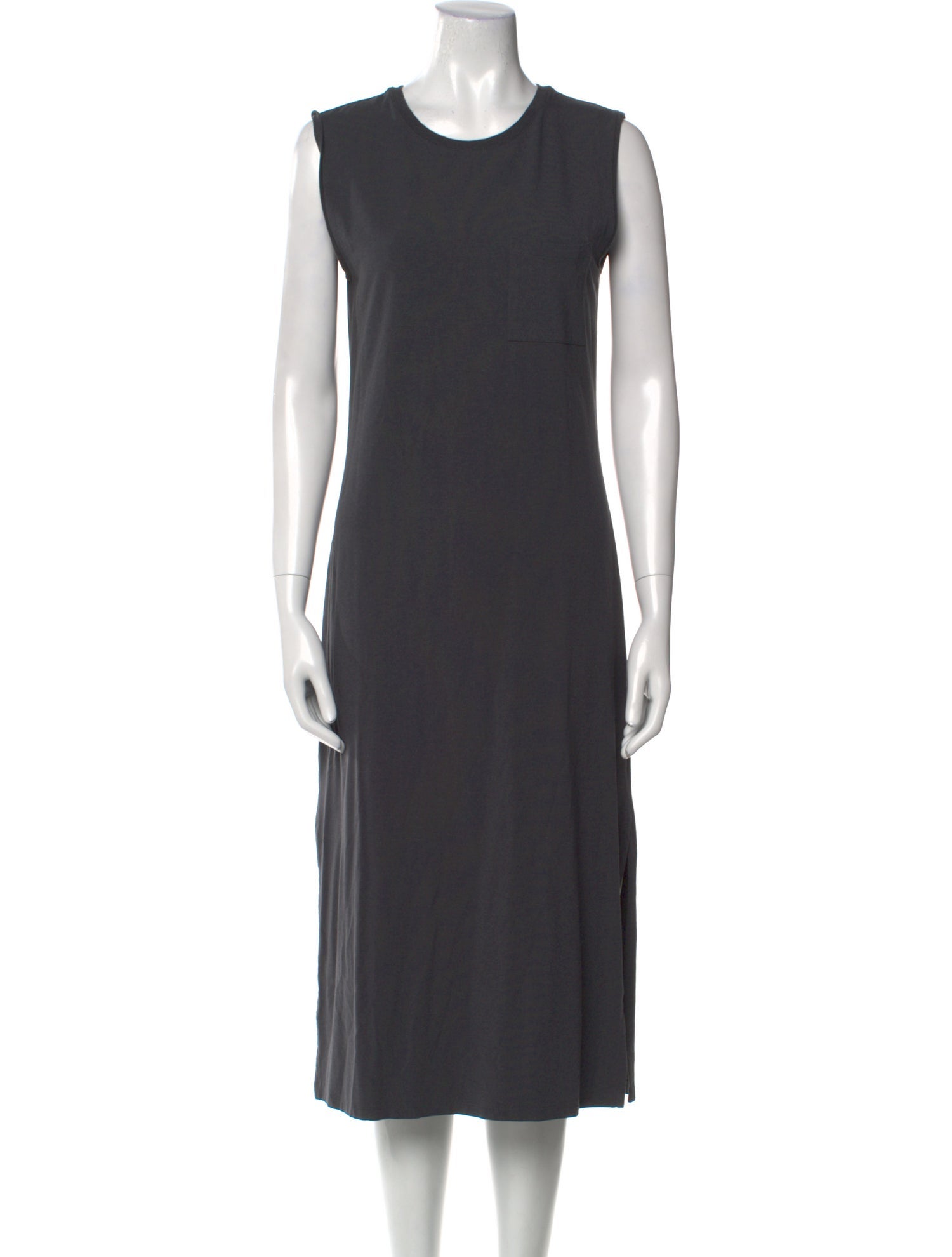 Theory Crew Neck Midi Length Dress