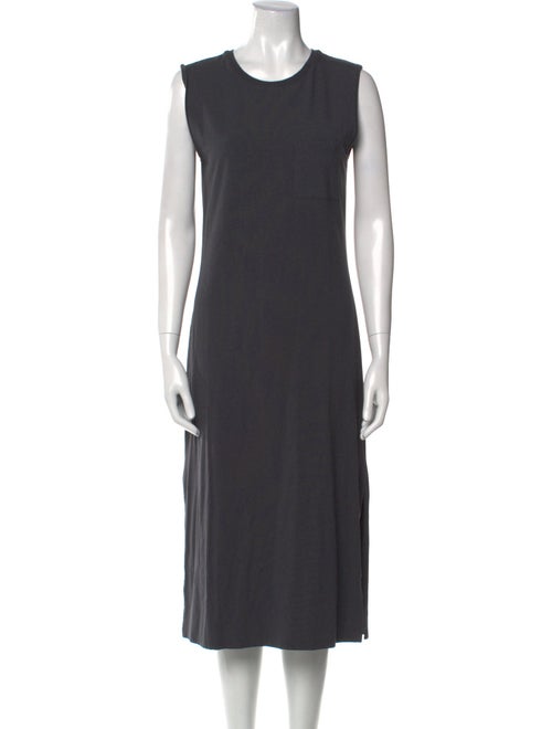 Theory Crew Neck Midi Length Dress