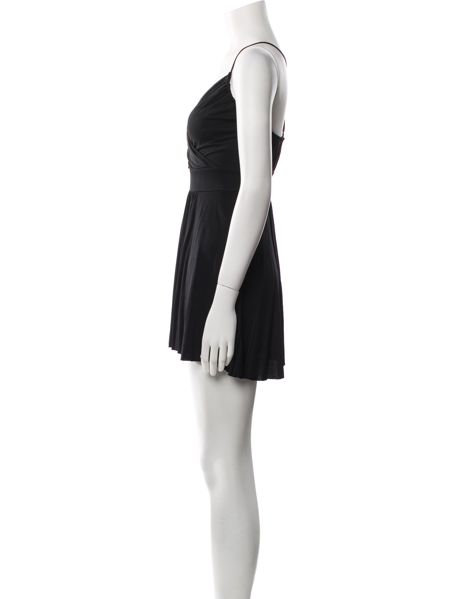 Theory V-Neck Mini Dress