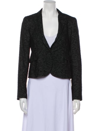 Theory Tweed Pattern Blazer