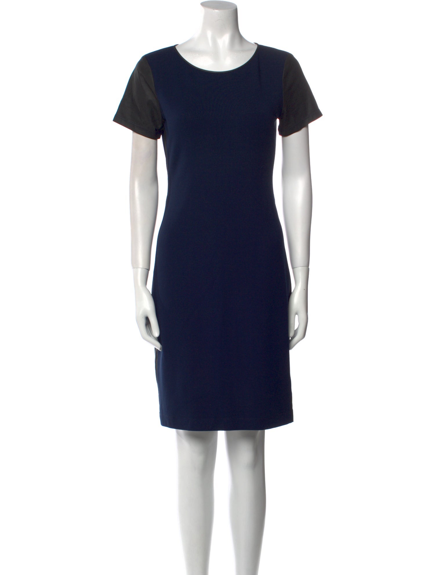 Theory Scoop Neck Mini Dress