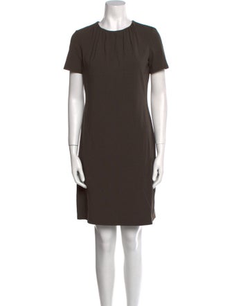 Theory Crew Neck Mini Dress