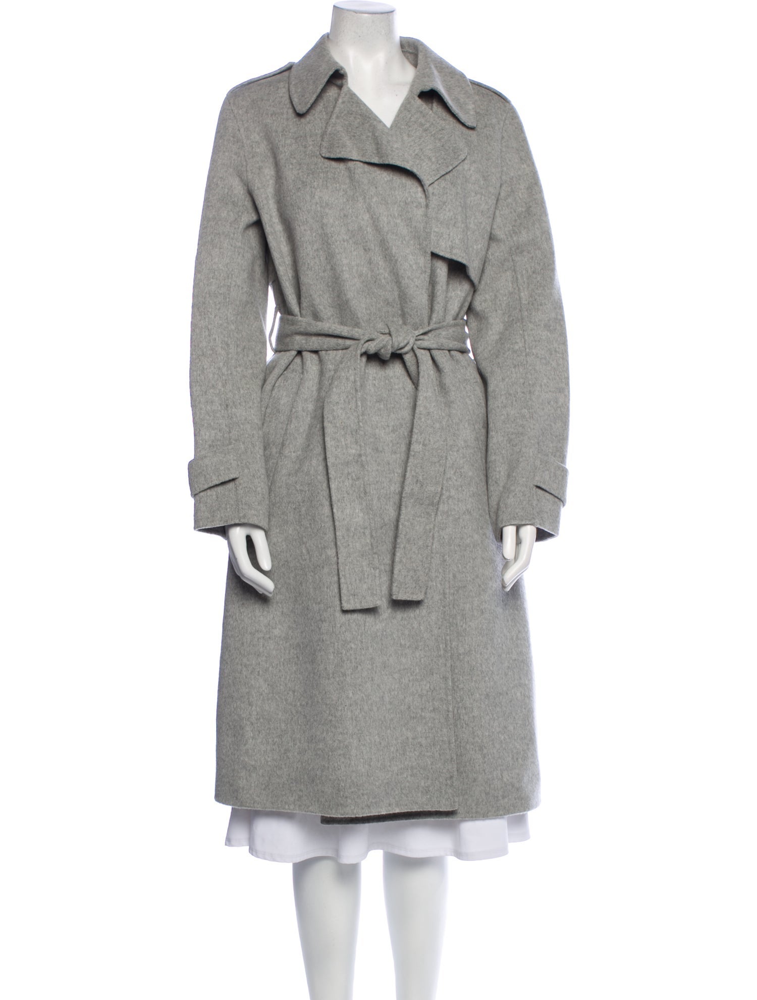 Theory Wool Trench Coat