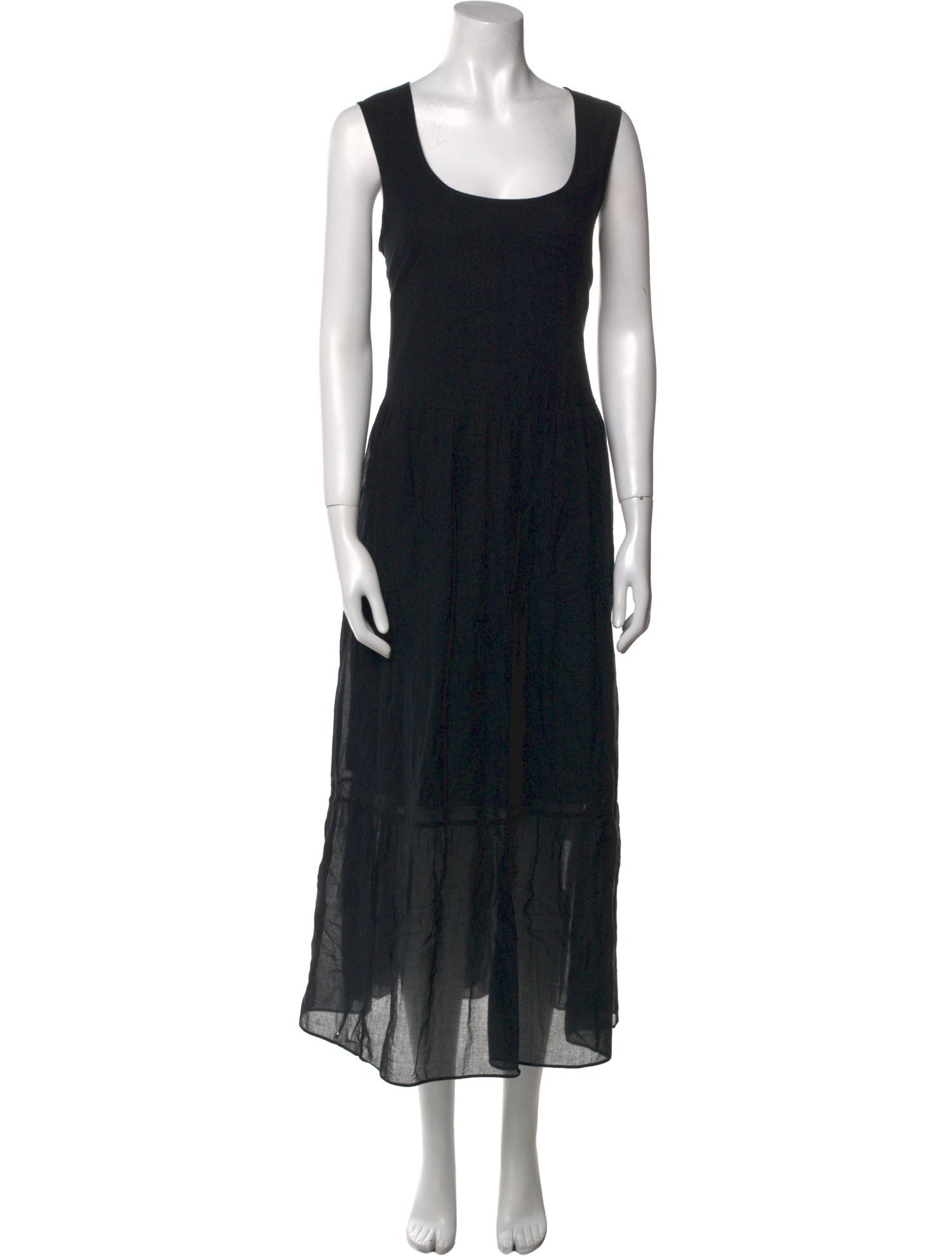 Theory Scoop Neck Long Dress