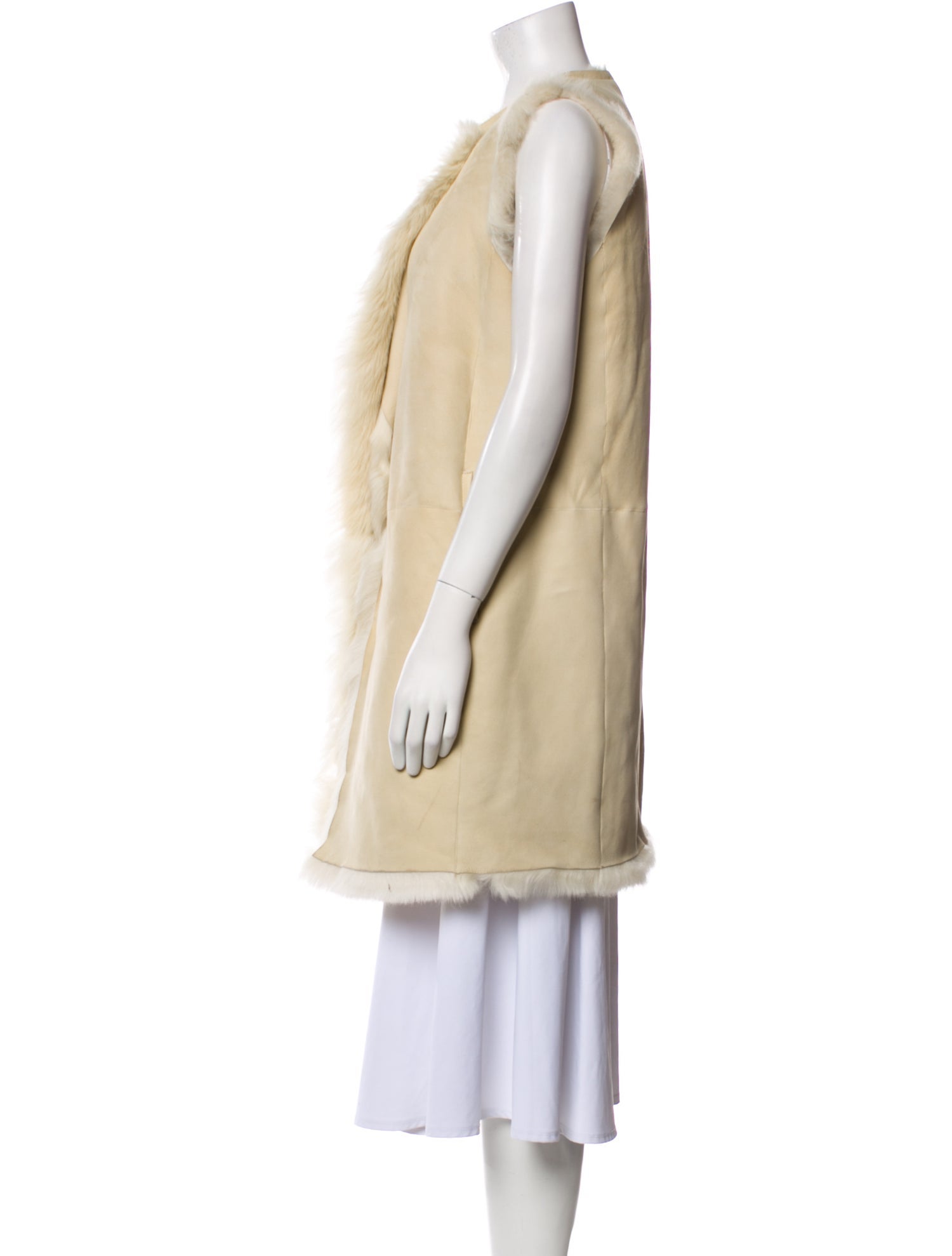 Theory Shearling Fur Coat