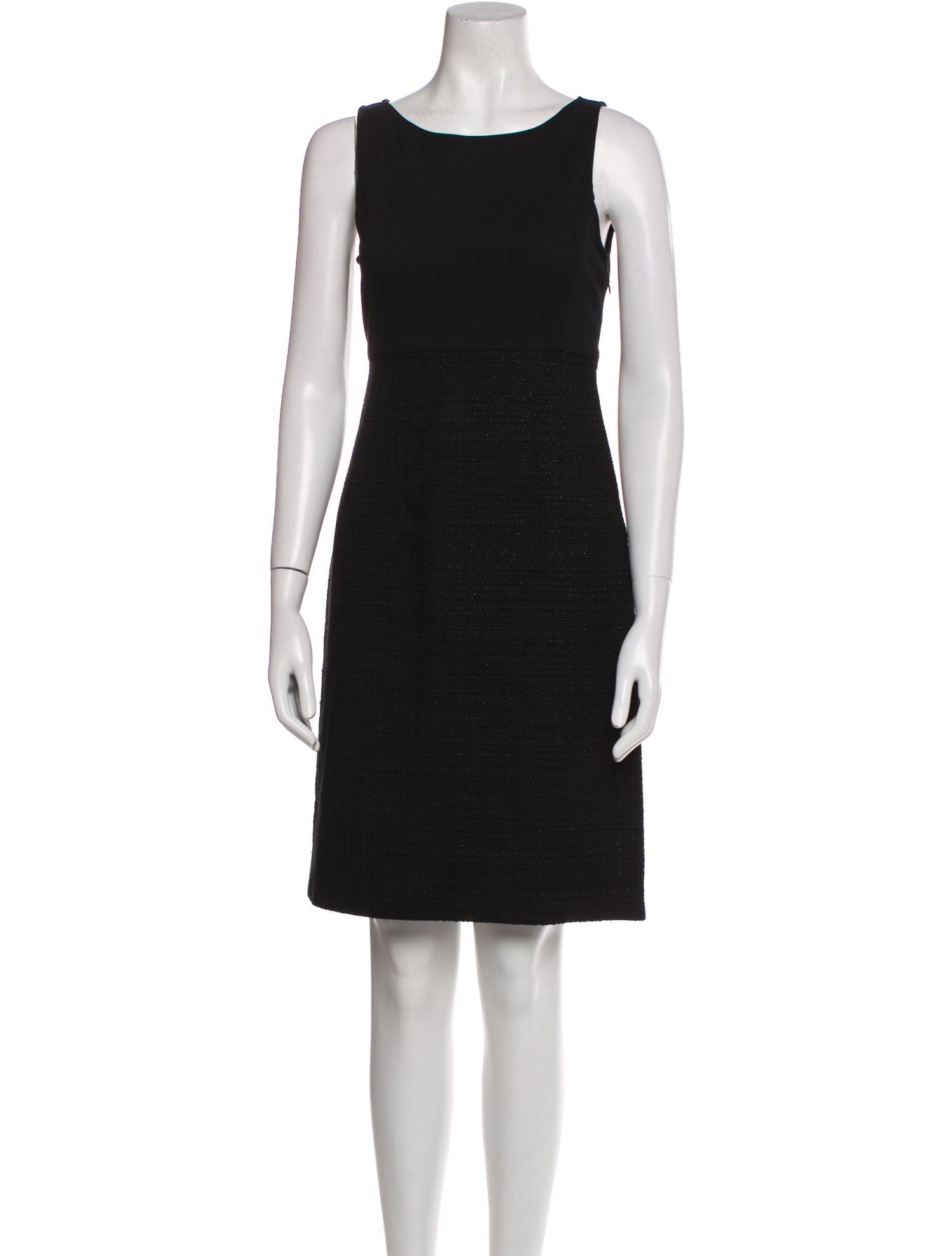 Theory Scoop Neck Mini Dress