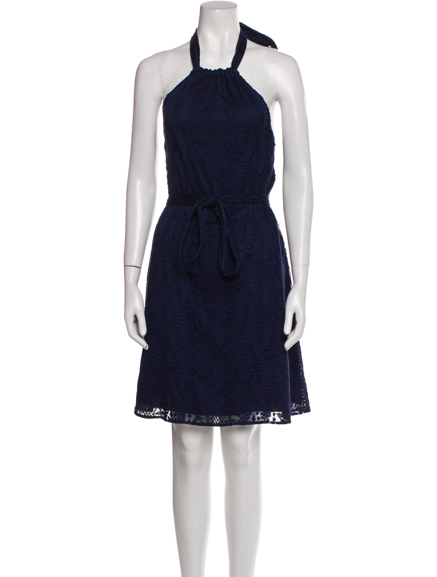 Theory Silk Knee-Length Dress