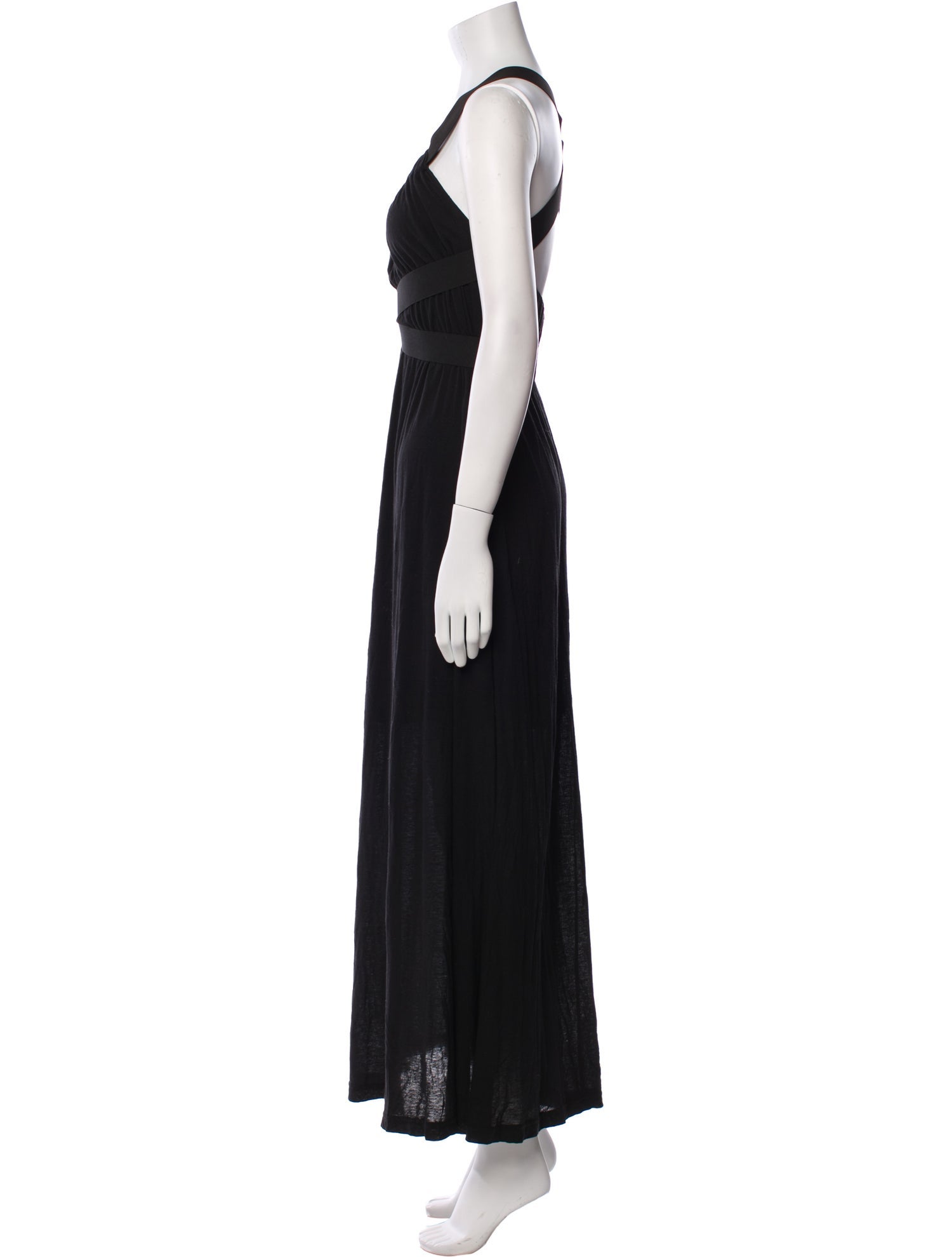 Theory Square Neckline Long Dress
