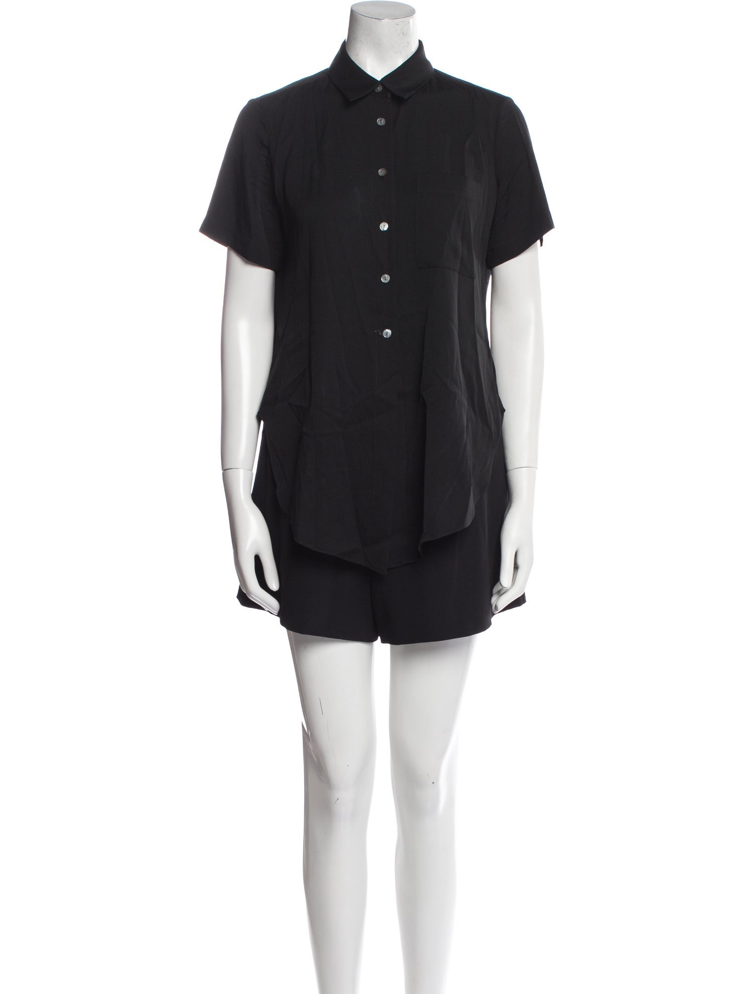 Theory Pleated Accents Lounge Set