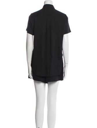 Theory Pleated Accents Lounge Set