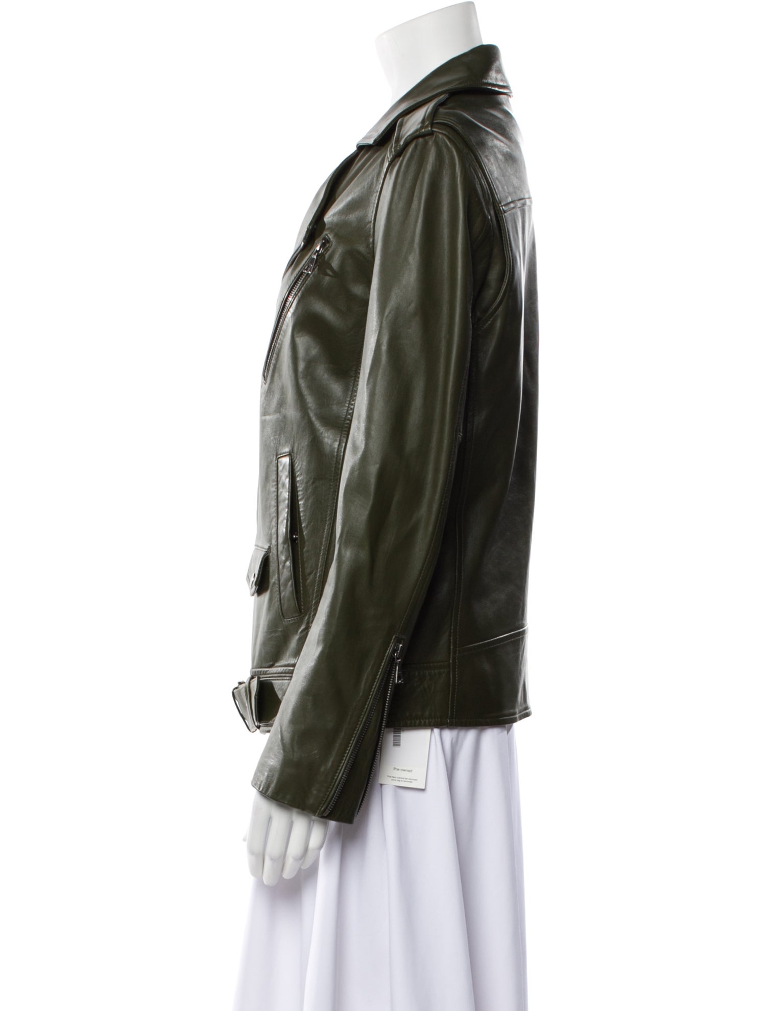 Theory Leather Biker Jacket