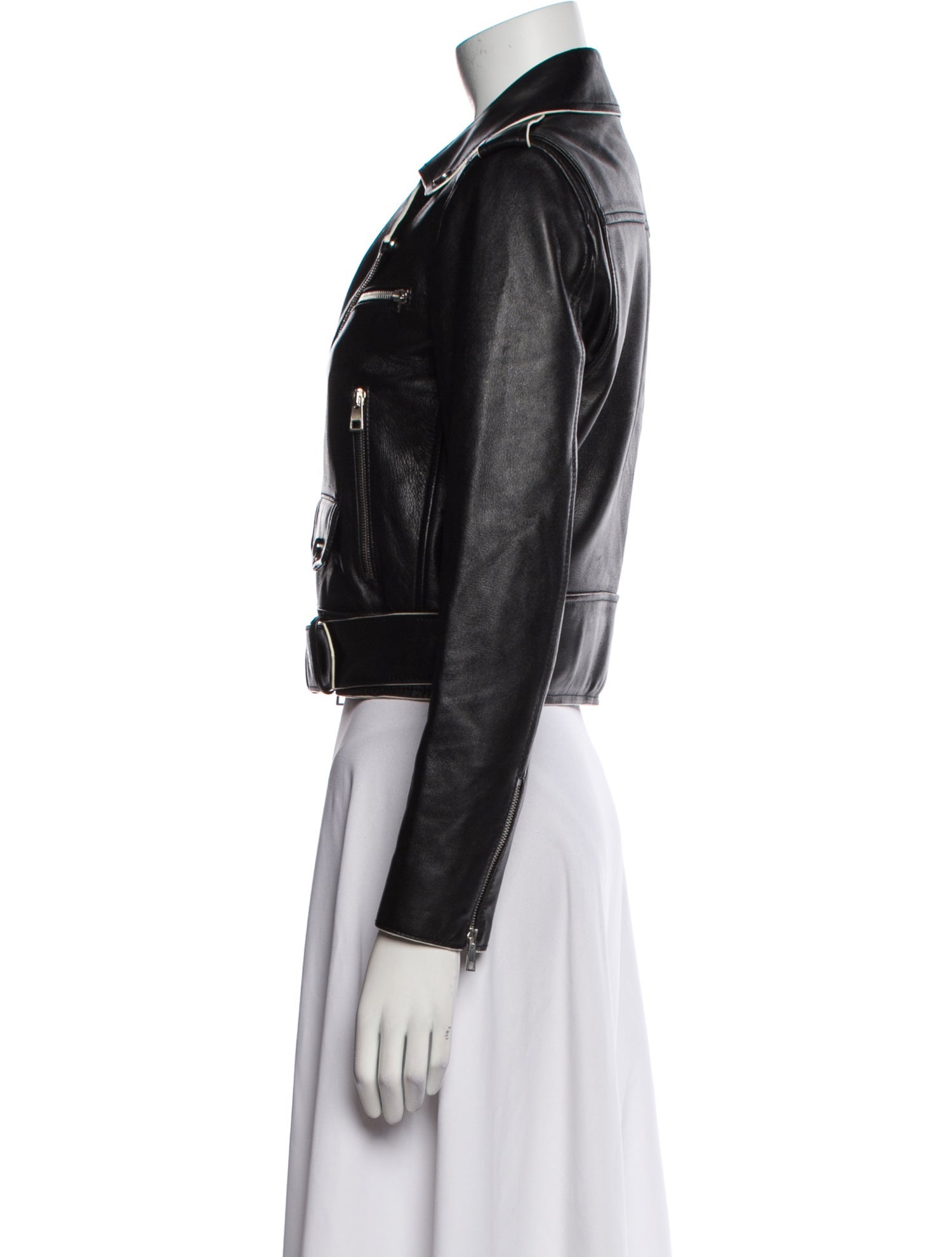 Theory Leather Biker Jacket