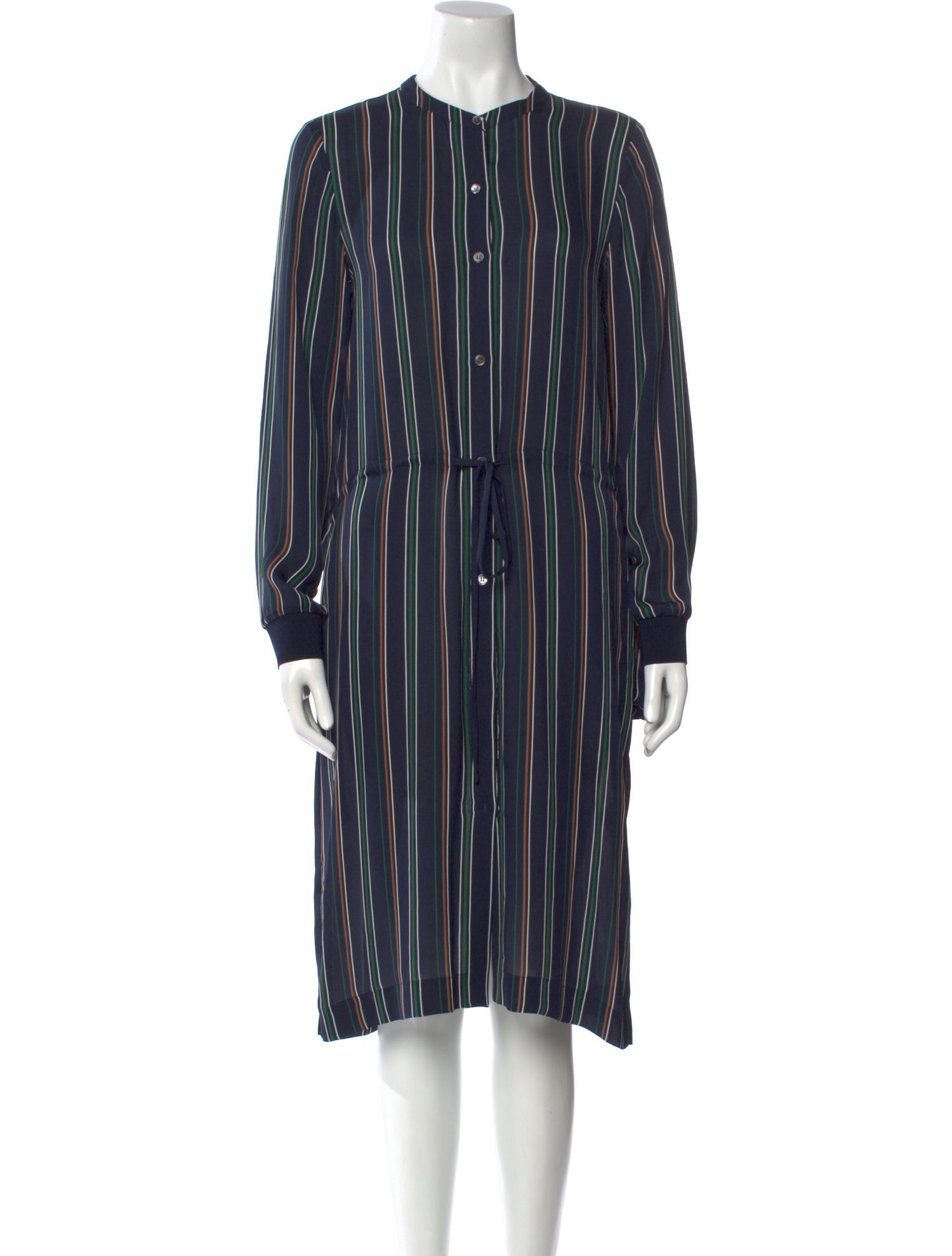 Theory Silk Midi Length Dress