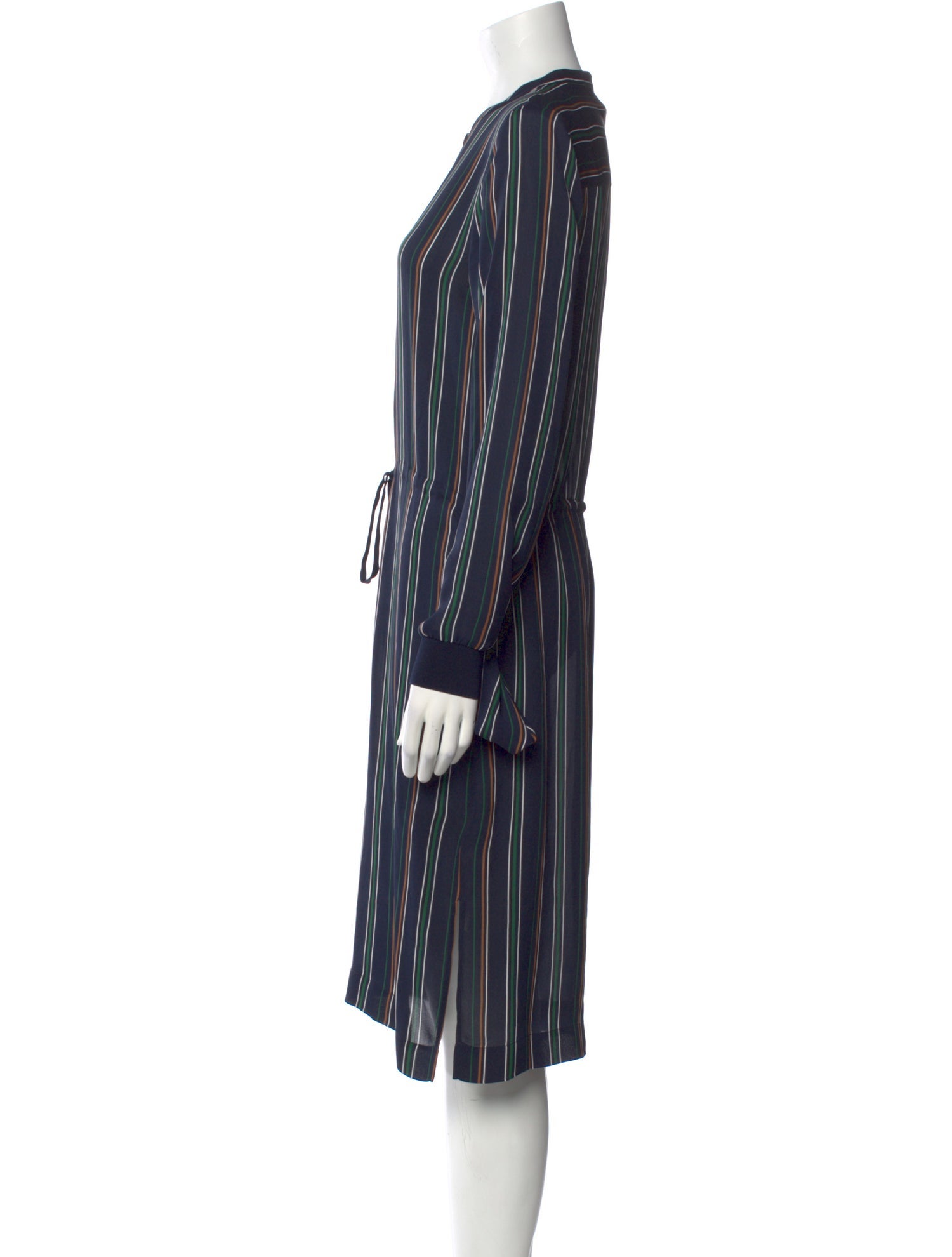 Theory Silk Midi Length Dress