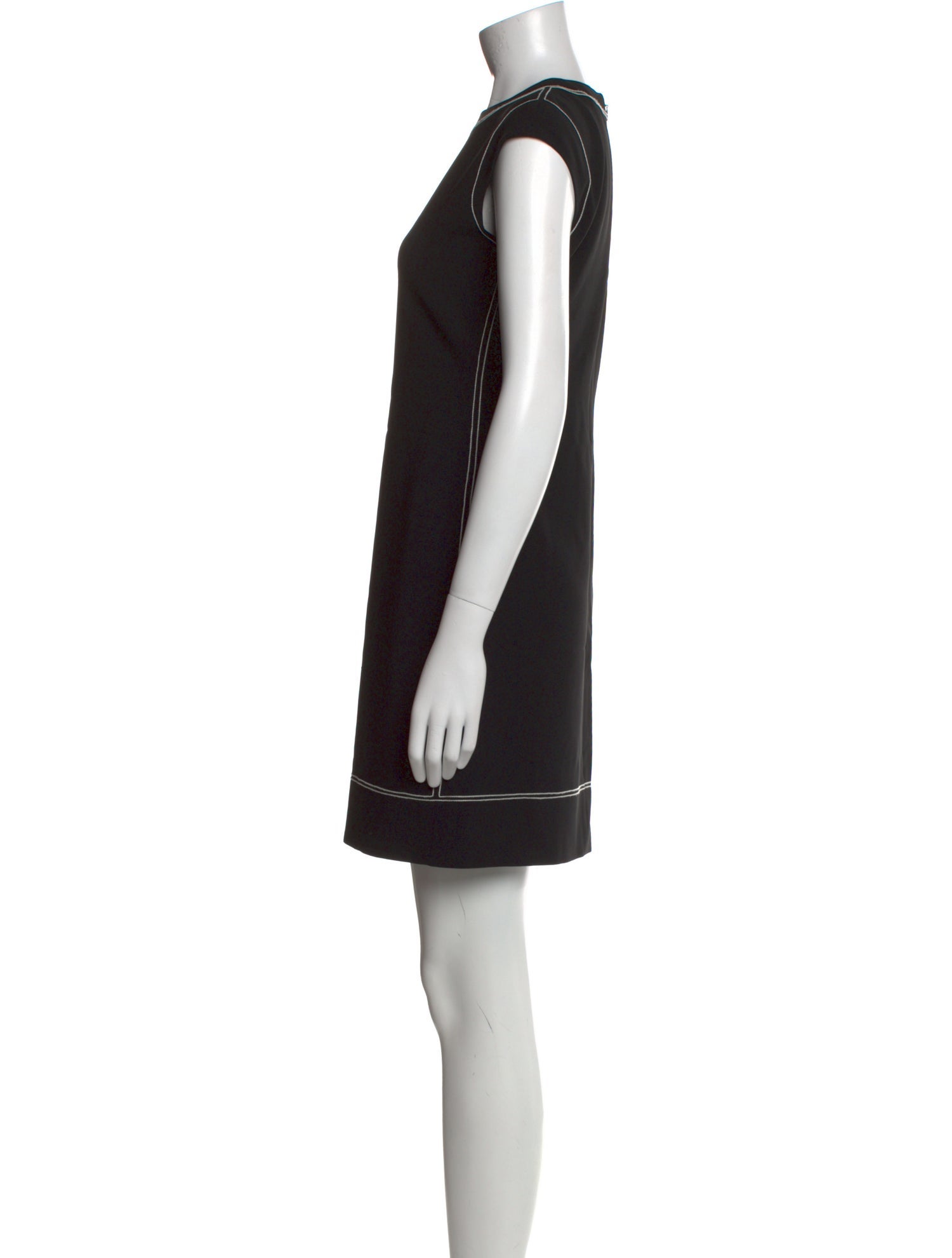 Theory Crew Neck Mini Dress