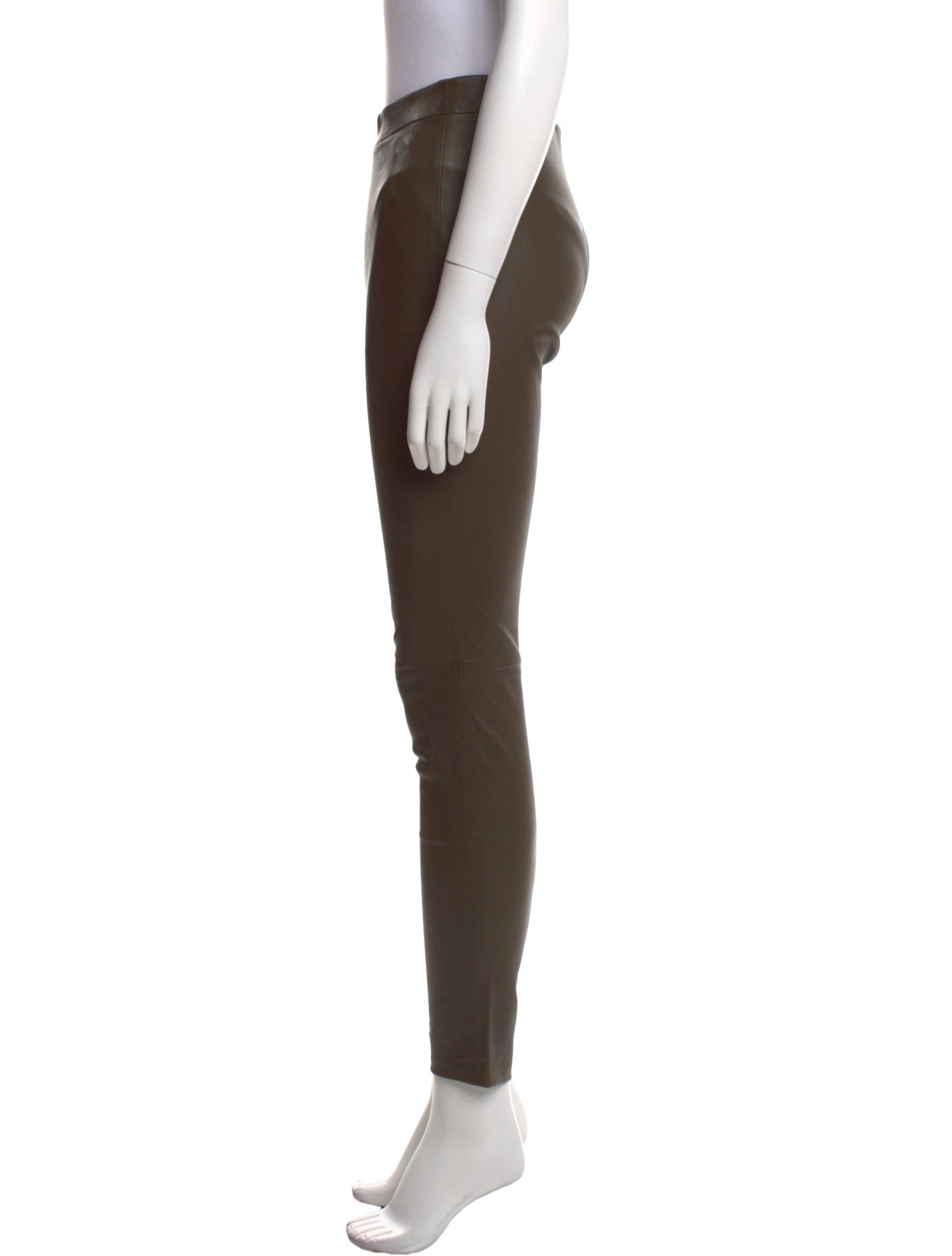Theory Leather Skinny Leg Pants