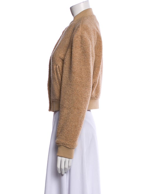 Theory Wool Faux Fur Jacket