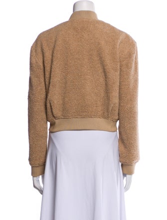 Theory Wool Faux Fur Jacket