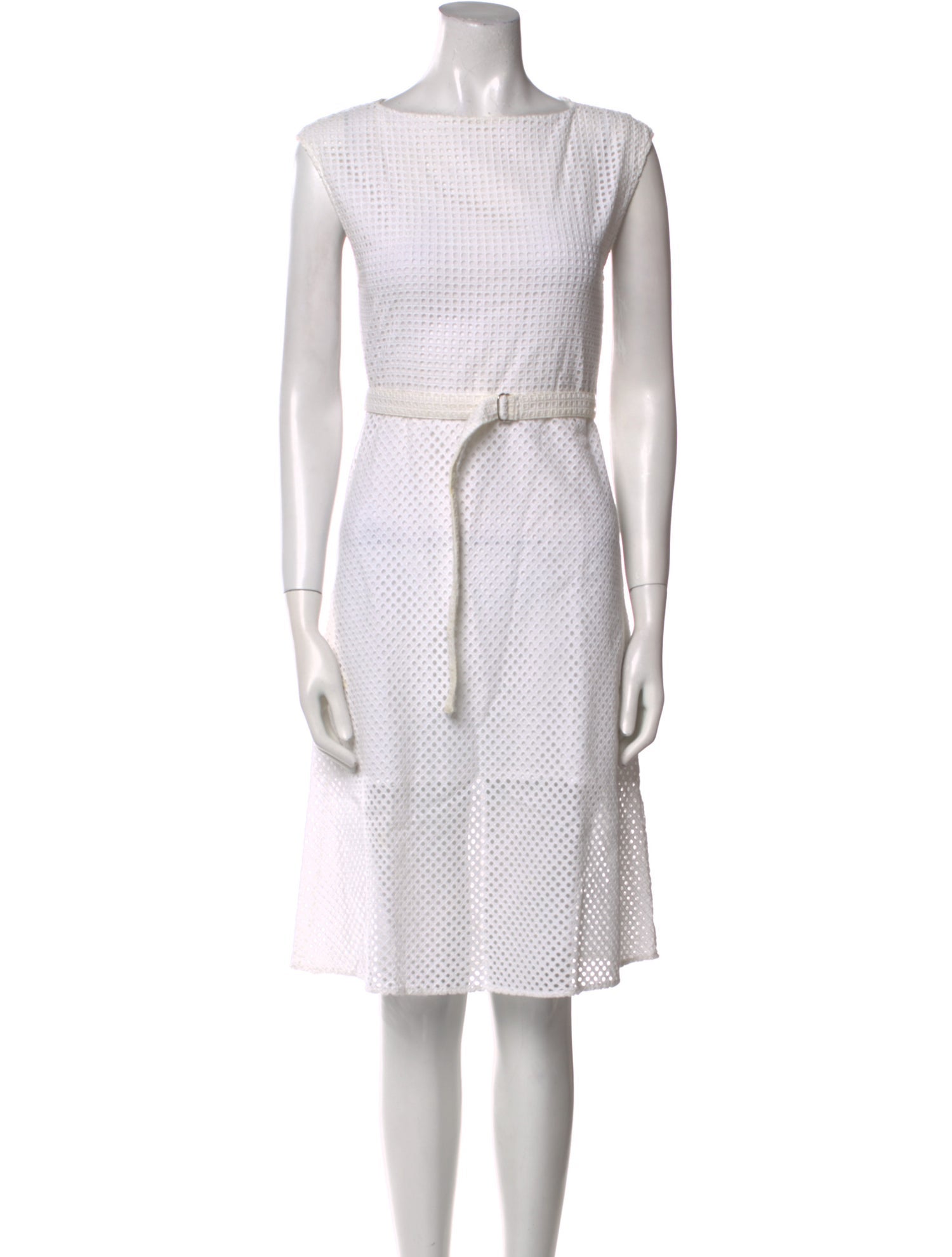 Theory Bateau Neckline Knee-Length Dress