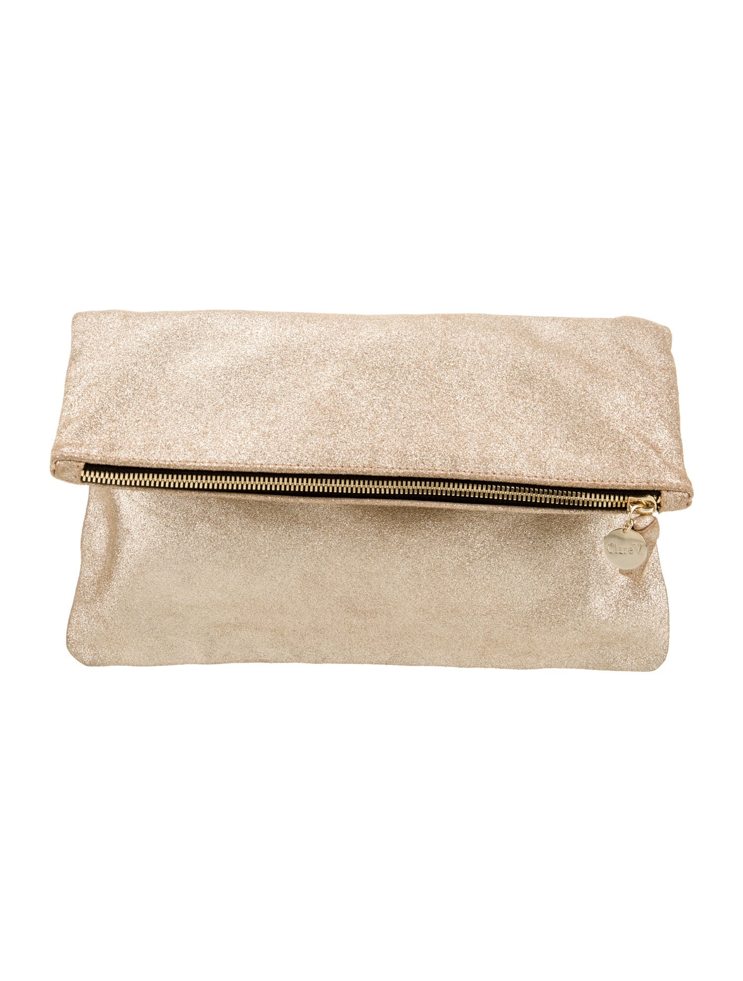 Clare V. Leather Clutch