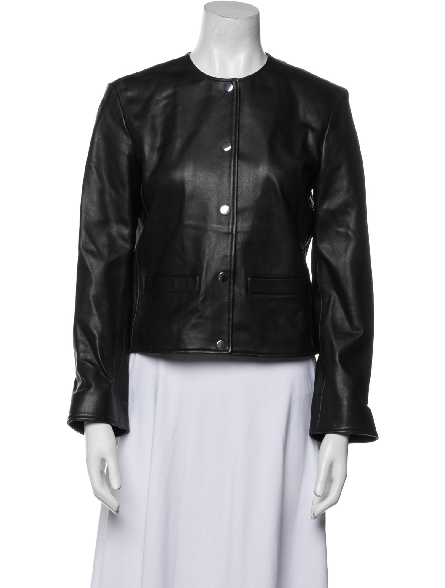 Theory Leather Evening Jacket