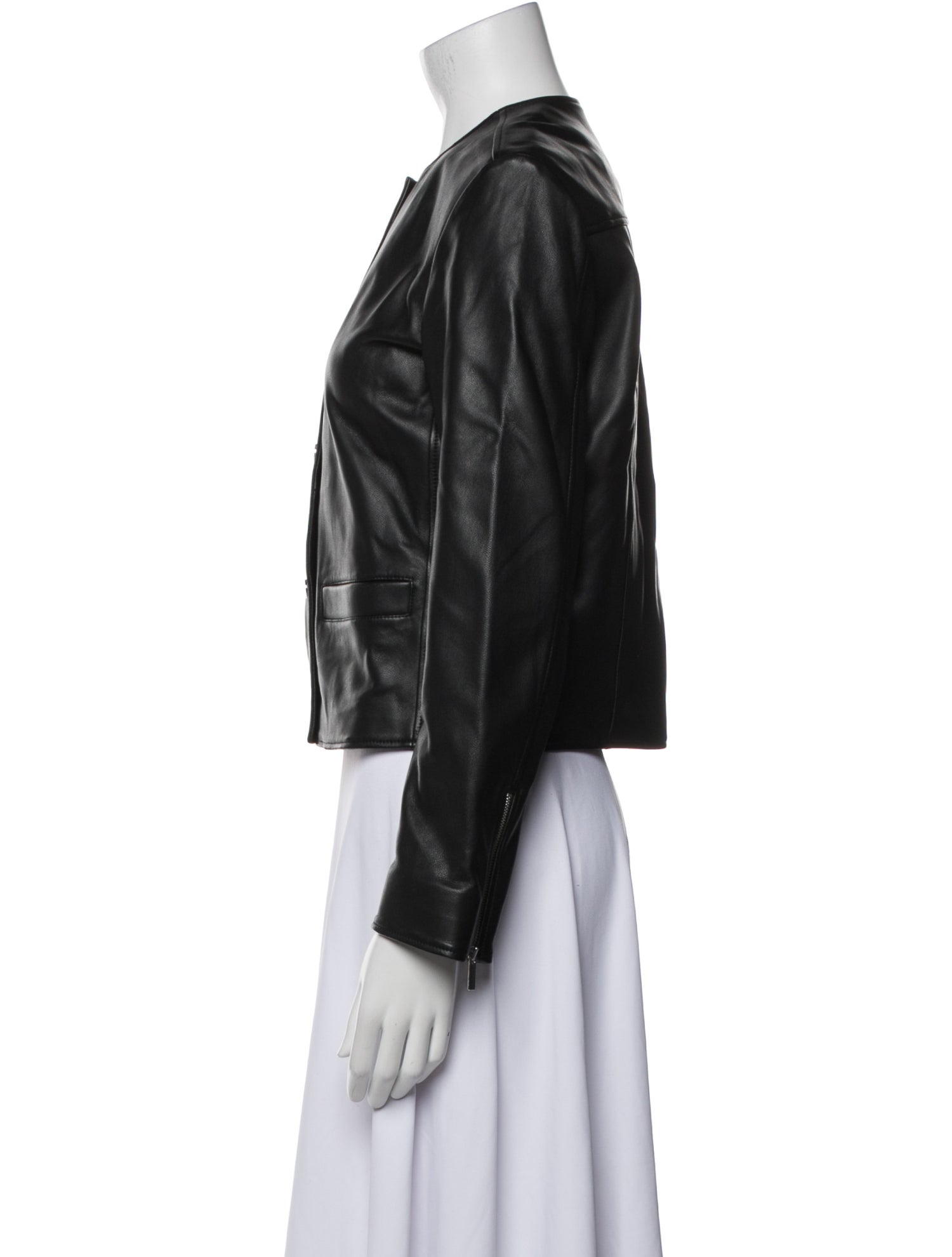 Theory Leather Evening Jacket