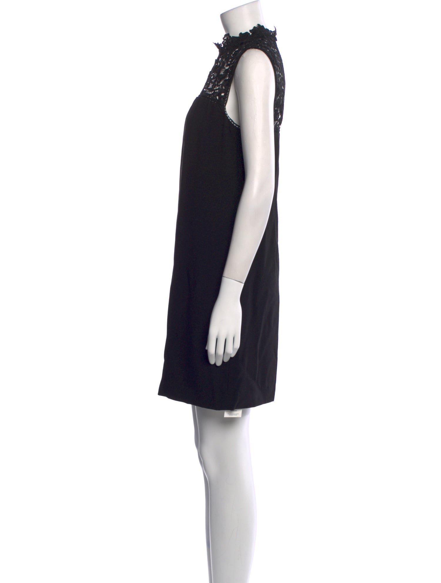 Theory Mock Neck Mini Dress