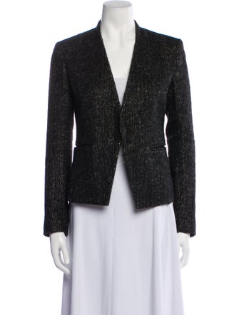 Theory Tweed Pattern Blazer