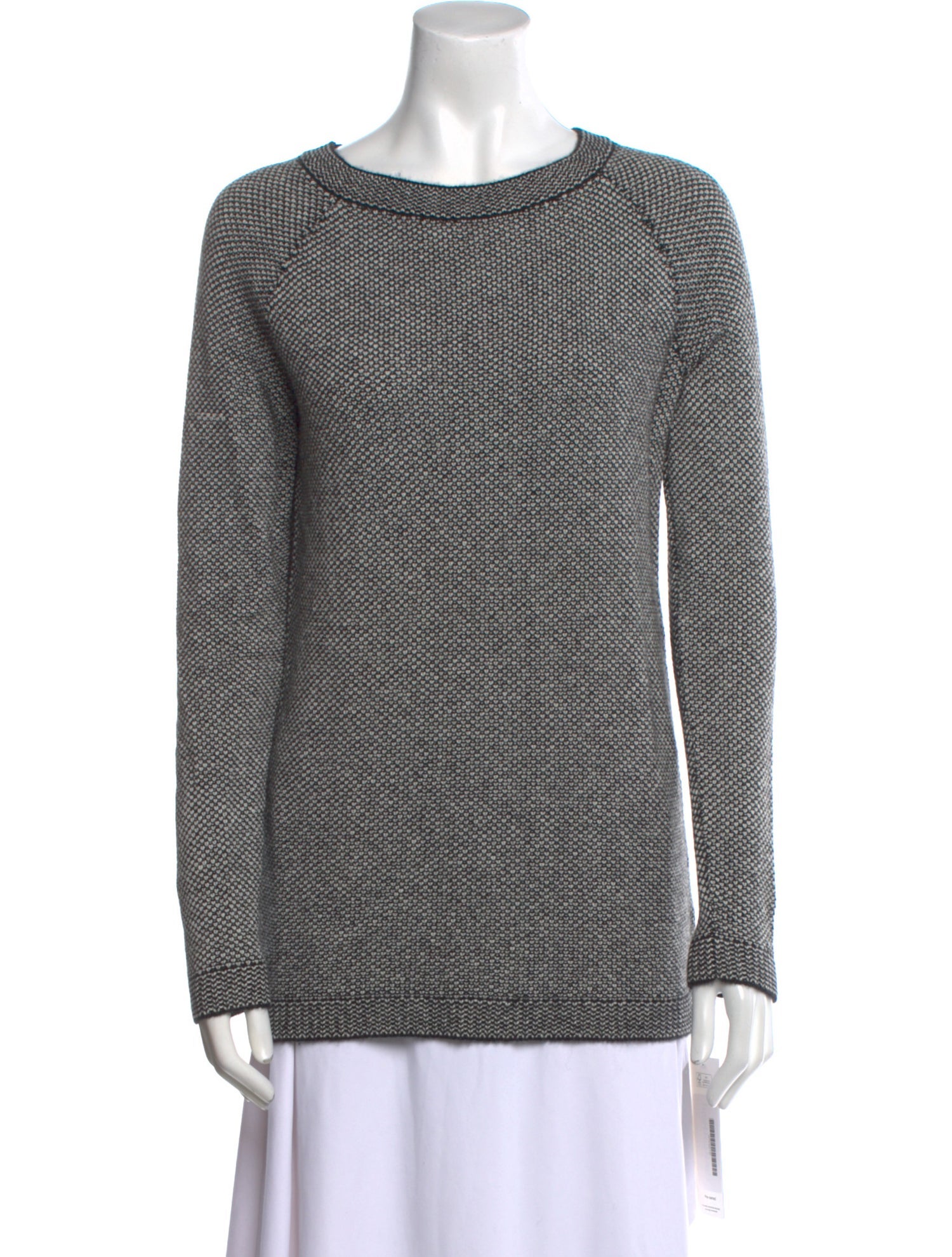 Theory Cashmere Bateau Neckline Sweater