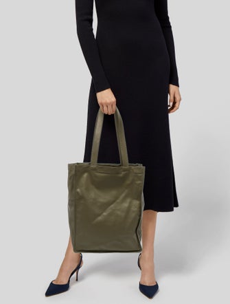 Theory Leather Tote