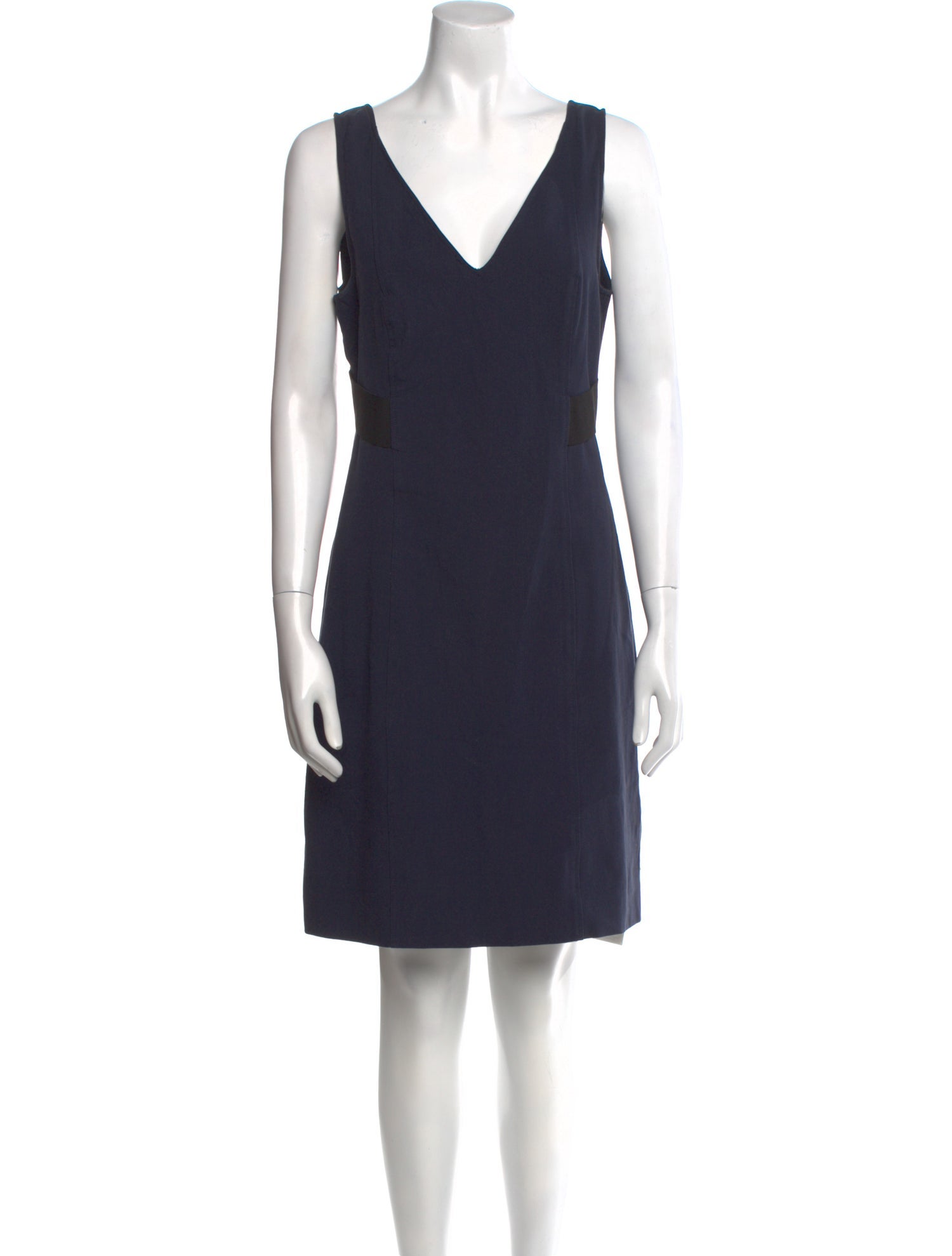 Theory V-Neck Knee-Length Dress