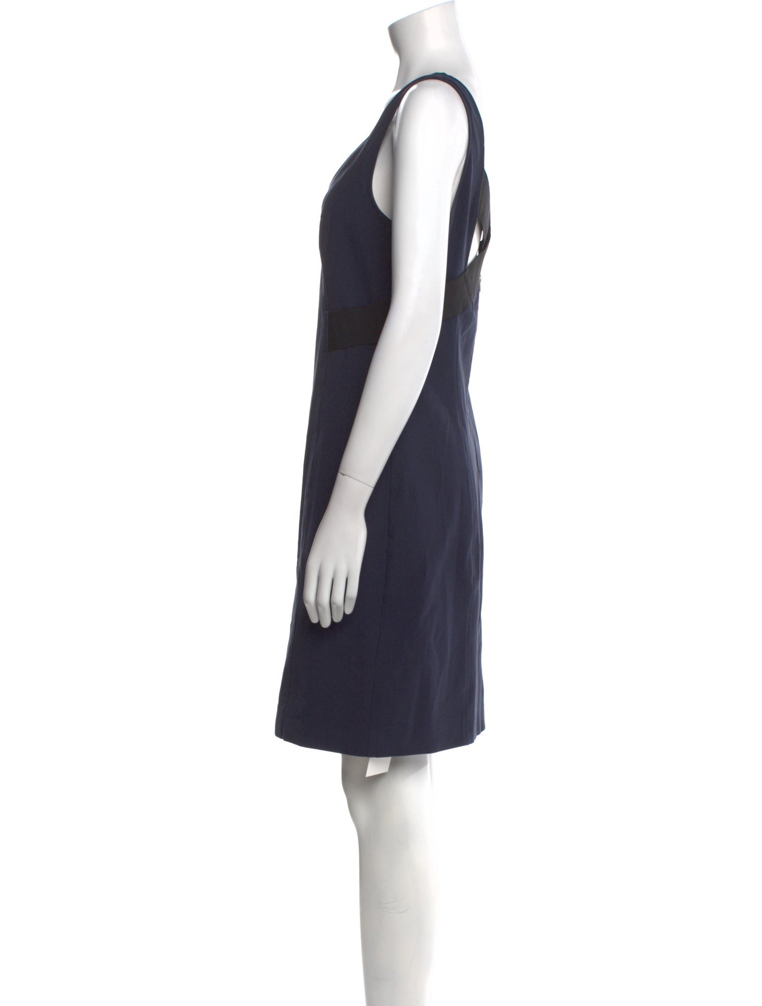 Theory V-Neck Knee-Length Dress