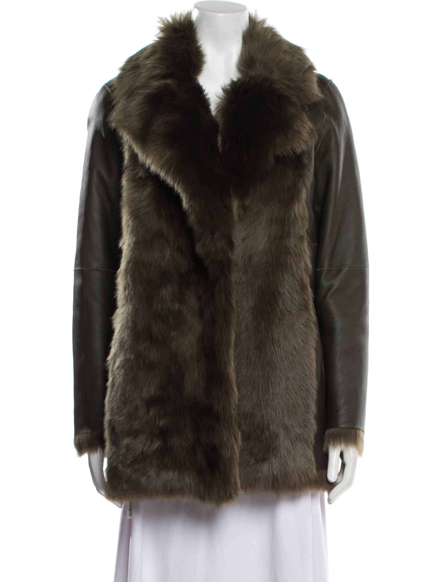 Theory Shearling Fur Coat