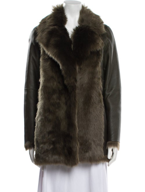 Theory Shearling Fur Coat